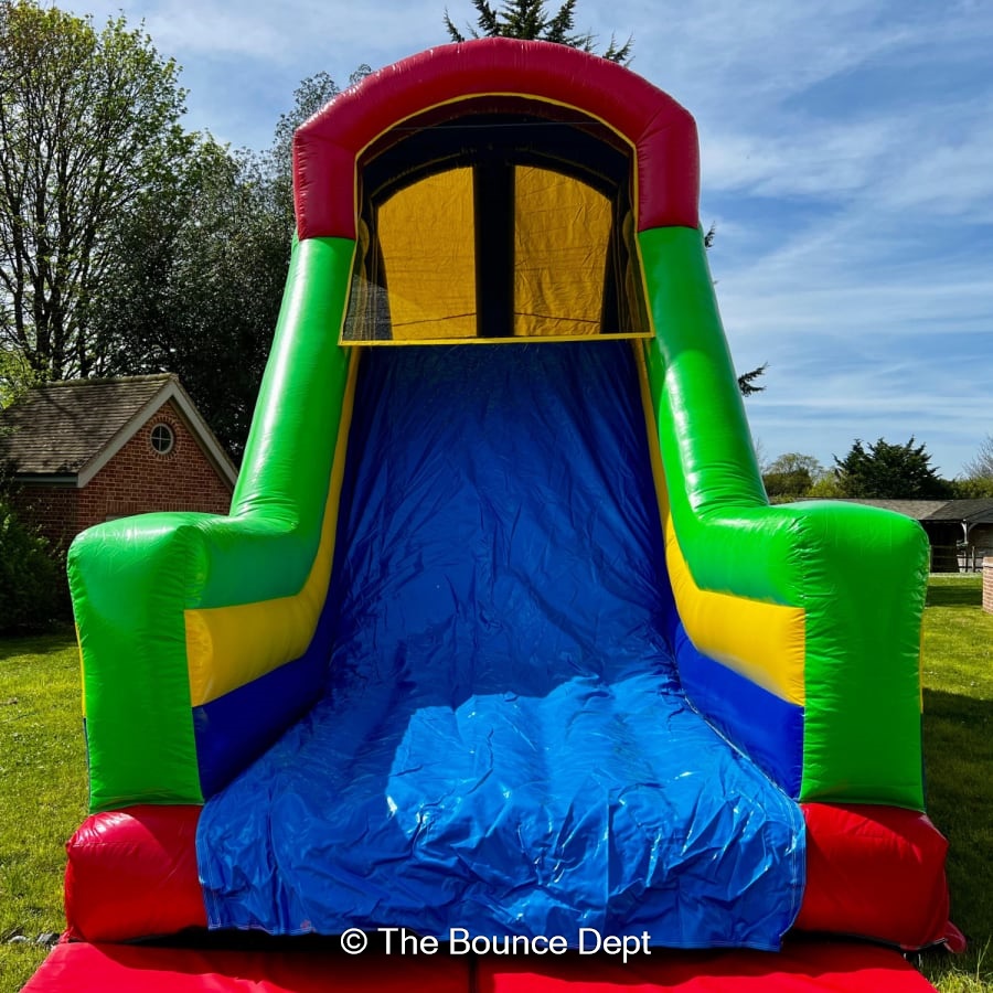 Rainbow Obstacle Course with 10ft MEGA Slide - Hire in Hampshire | The ...